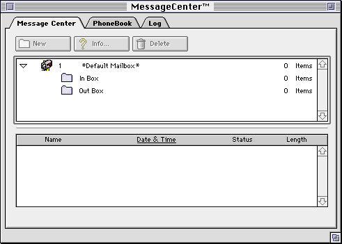 [Message Center Dialog]